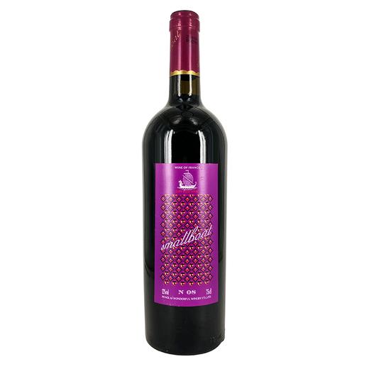 山东小木船N08干红葡萄酒12度750ml 商品图0