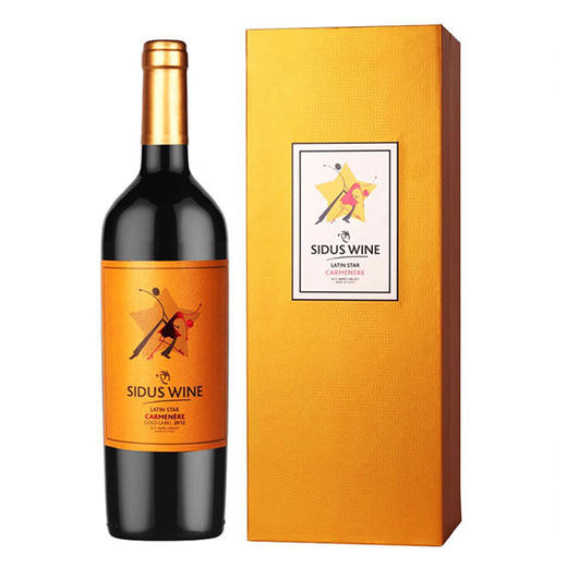 智利星得斯拉丁之星金标红葡萄酒750ml 商品图0