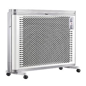 美的（Midea） 取暖器家用暖风机居浴室两用速热电暖气片防水电暖器电暖炉 NDK20-18F