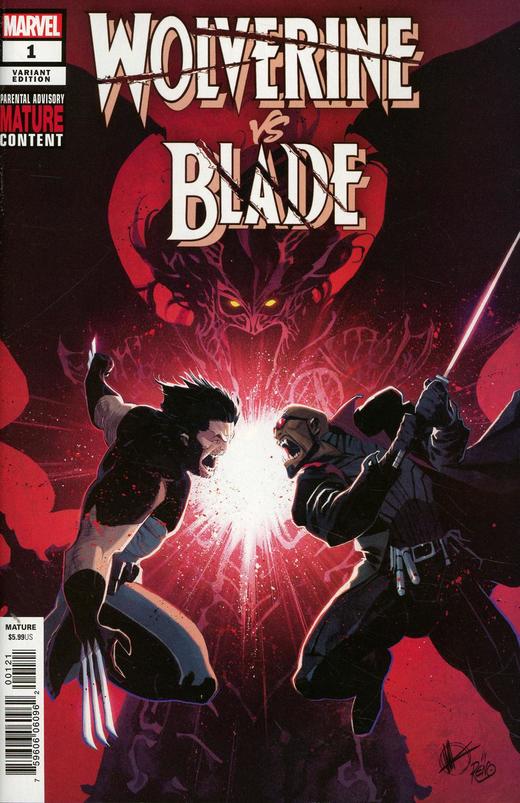 金刚狼Vs刀锋战士 斜线 Wolverine Vs Blade Special（2019）变体 商品图0