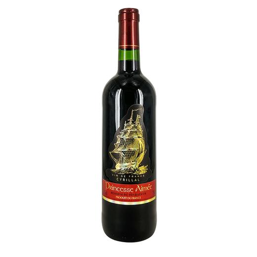 法国小木船圣途纳-公主干红葡萄酒12.5度750ml 商品图0