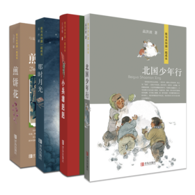 献礼新中国成立七十周年《我与共和国一起成长》套装全4册（刘海栖《小兵雄赳赳》高洪波《北国少年行》吴然《那时月光》马瑞芳《煎饼花》）