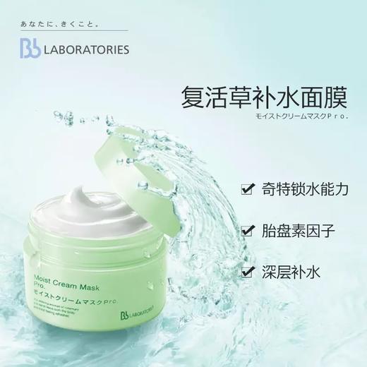 日本bblaboratories复活草修复补水面膜ph胎盘素舒缓保湿锁水洗式 商品图1