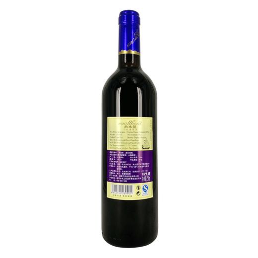山东小木船2009干红葡萄酒13度750m 商品图1