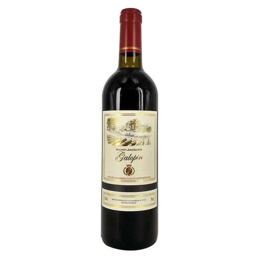 圣雅克干红葡萄酒12度750ml 商品图0