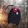 19FW新款Gucci*MLB联名 高品质70%羊毛！NY刺绣V领毛衣WXY70204 商品缩略图3