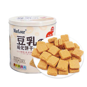 MarLour万宝路豆乳威化饼干350克/罐
