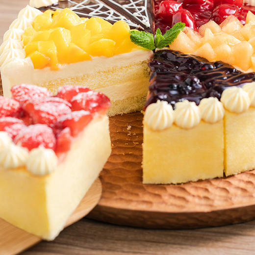 幸福西饼 原价208元 2磅花漾蜜语 生日蛋糕（约9英寸） 商品图2