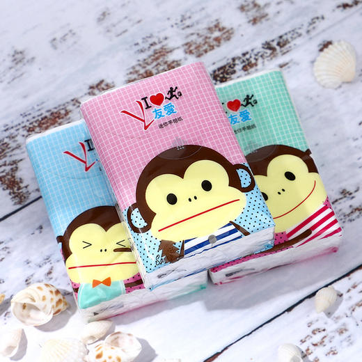 【手帕纸】。友爱手帕纸巾 小纸巾30包 迷你擦手纸巾定做 手帕纸 商品图1