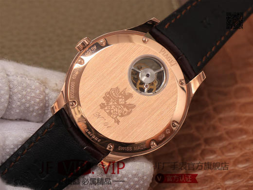 R8伯爵BIack Tie系列超薄月相陀飞轮腕表，搭载全部伯爵642P超薄手动上链月相陀飞轮机芯：（机芯功能同步正品。) 商品图6