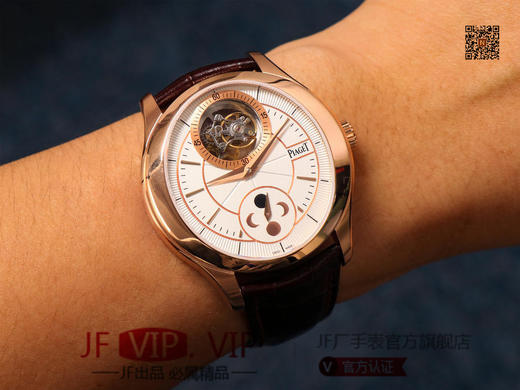 R8伯爵BIack Tie系列超薄月相陀飞轮腕表，搭载全部伯爵642P超薄手动上链月相陀飞轮机芯：（机芯功能同步正品。) 商品图9