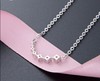 【首饰】s925纯银吊坠锁骨项链 女生镶锆石项饰 商品缩略图2