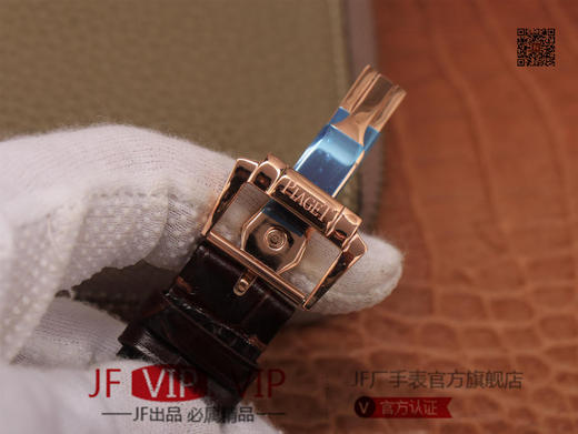 R8伯爵BIack Tie系列超薄月相陀飞轮腕表，搭载全部伯爵642P超薄手动上链月相陀飞轮机芯：（机芯功能同步正品。) 商品图7