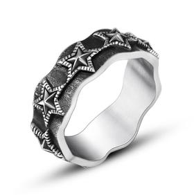 【首饰】星星戒指 韩版潮流款式 情侣对戒