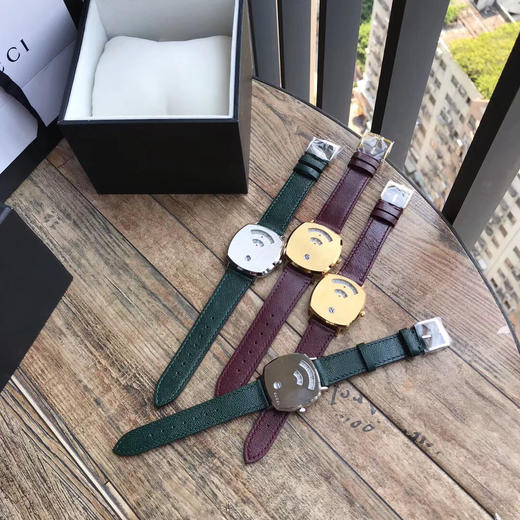 肖战同款 原单品质 Gucci古驰 Grip系列腕表亮相Gucci米兰时装周，进口石英机芯，大号38mm、中号35mm 商品图8