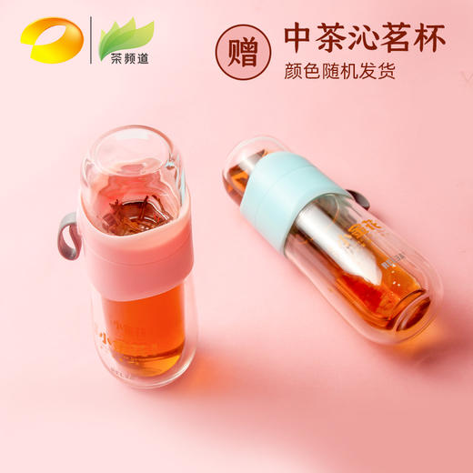 黑茶 中茶小金花 2018年 金花茯茶散茶 120g（4g*30泡）（赠16g小金花品鉴装+泡茶杯） 商品图1