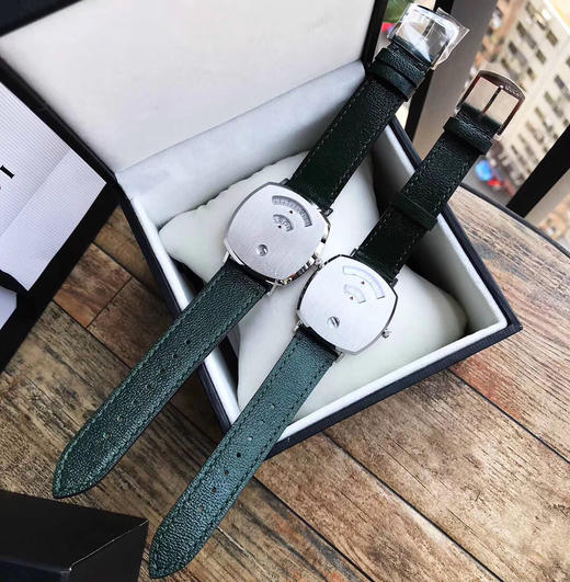 肖战同款 原单品质 Gucci古驰 Grip系列腕表亮相Gucci米兰时装周，进口石英机芯，大号38mm、中号35mm 商品图0