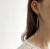 【首饰】925纯银韩版女扁蛇骨耳线 商品缩略图0