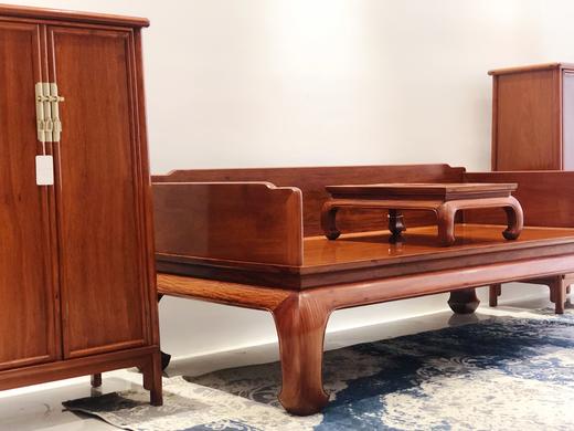 红桥红  家具严选  缅甸花梨(大果紫檀）  【罗汉床组合】 商品图3