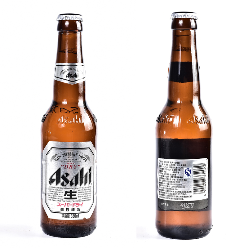 朝日超爽生啤酒瓶装 330ml(优惠券在详情页)