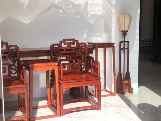 红桥红 家具严选  缅甸花梨(大果紫檀）  【中堂六件套】 商品图4