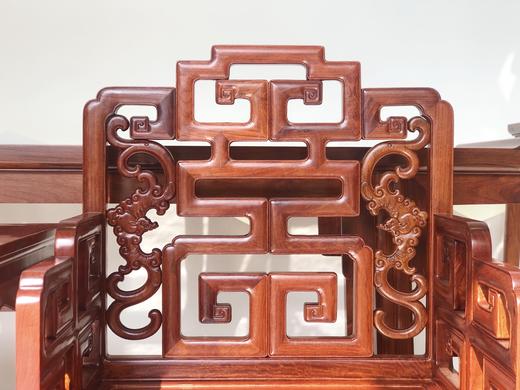 红桥红 家具严选  缅甸花梨(大果紫檀）  【中堂六件套】 商品图3