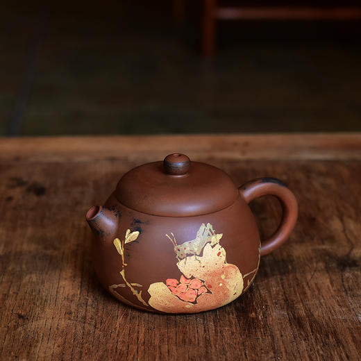 建水紫陶 三金壶 商品图1