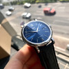 原单渠道出口订单！瑞士机 IWC万国柏涛菲诺 系列 表径40mm 美洲鳄鱼皮表带 男士腕表
K金款蓝面黑日历，底盖柏涛菲诺海港美景 IW356512 商品缩略图5