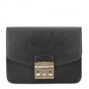 【香港直邮】Furla 芙拉 女士黑色皮革单肩包 941911 商品缩略图0
