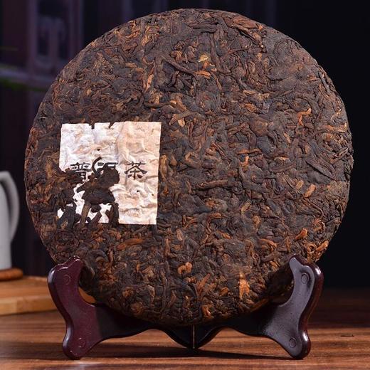 普洱茶熟茶 饼茶 云南陈年宫廷普洱熟茶 357克 商品图2