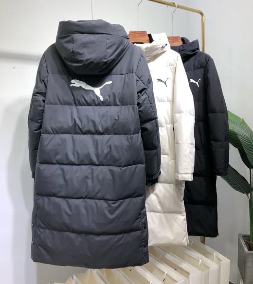 点此购买 男女款彪马PUMA白鸭绒长款羽绒服 领128095 商品图8