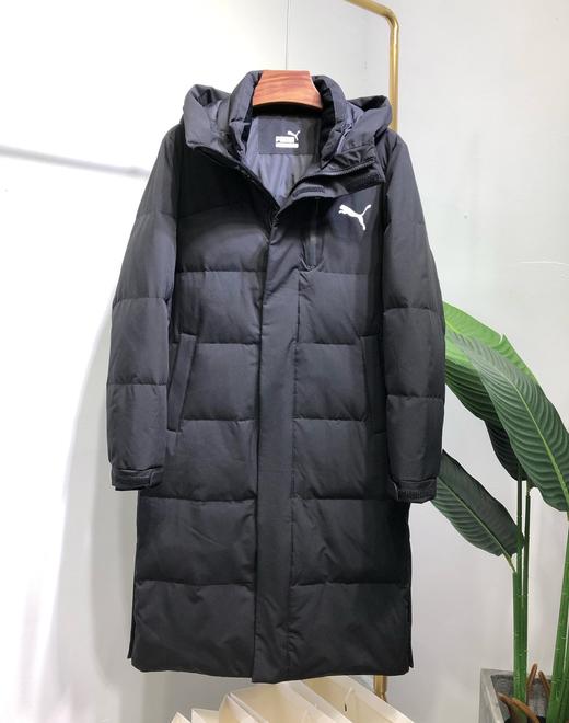 点此购买 男女款彪马PUMA白鸭绒长款羽绒服 领128095 商品图6