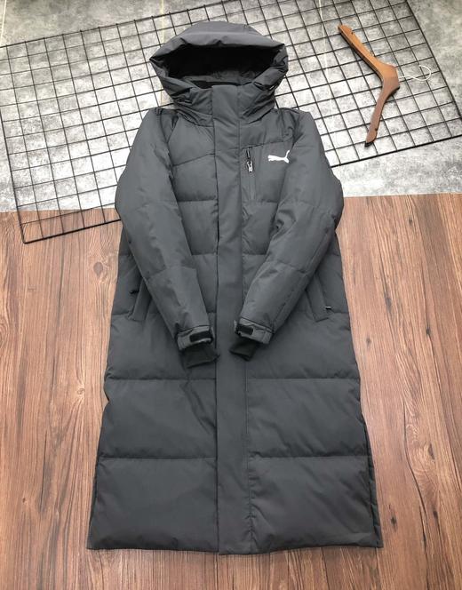 点此购买 男女款彪马PUMA白鸭绒长款羽绒服 领128095 商品图11