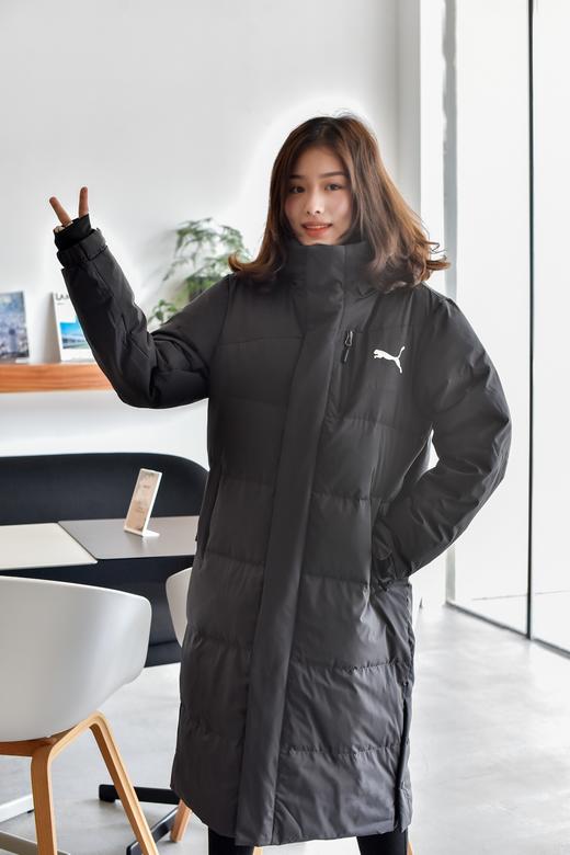 点此购买 男女款彪马PUMA白鸭绒长款羽绒服 领128095 商品图2
