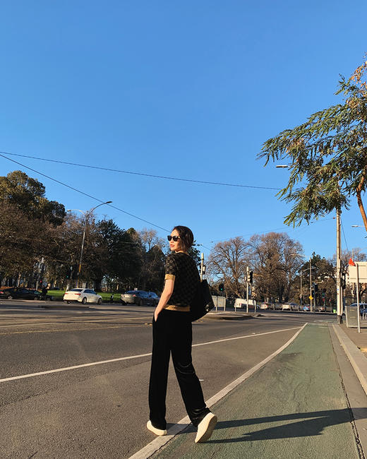 THS 10.8 GU+ 意大利菲尔普斯进口羊毛金丝 嵌花双织-短袖针织衫 BM2230 商品图10