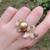 「花开」金珠指间戒 商品缩略图3