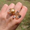 「花开」金珠指间戒 商品缩略图2