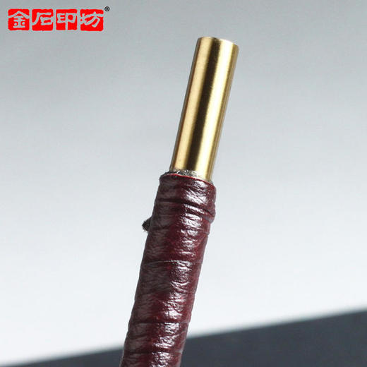 限时优惠  金石印坊 琢易牌 篆刻皮缠镀钛刻刀 圆柄3/5套装 商品图2