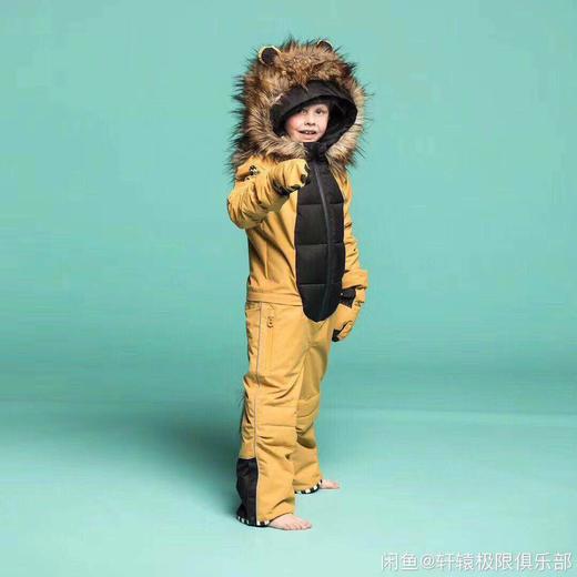 WEEDO1920德国进口儿童套装连体滑雪服防风防水 商品图1