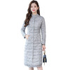 XTH-1266秋季新款韩版修身显瘦过膝棉服 商品缩略图4
