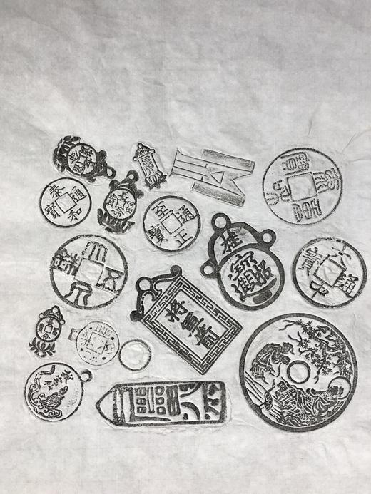 【文创】精工水墨珍惜拓片小品之二 商品图1