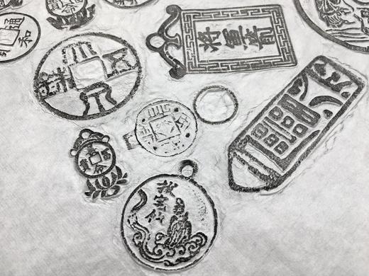 【文创】精工水墨珍惜拓片小品之二 商品图5