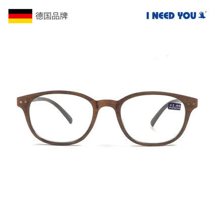 德国爱你优I NEED YOU时尚仿软木老花镜弹性腿欧洲胡同 商品图0