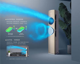 美的东风空调KFR-72LW/BP3DN8Y-DF200(B1）凡尔赛金