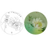 杨冬冬工笔花鸟白描底稿-荷花小品《灼华》-多种白描尺寸可选-HD06 商品缩略图0