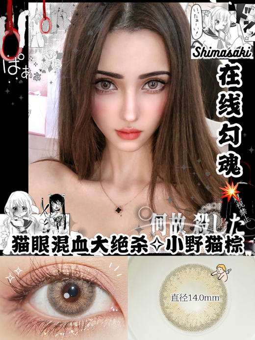 shimasaki 小野猫棕0-700度缺 商品图0