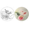 杨冬冬工笔花鸟白描底稿-荷花小品《同游图》-多种白描尺寸可选-HD09 商品缩略图0