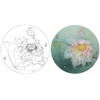 杨冬冬工笔花鸟白描底稿-荷花小品《轻语》-多种白描尺寸可选-HD03 商品缩略图0