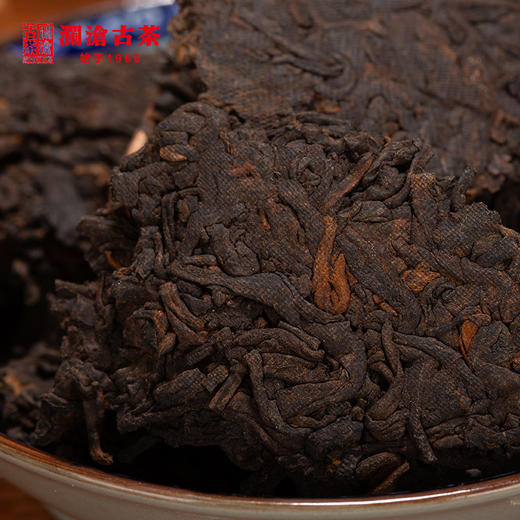 澜沧古茶时间的味道10年醇普洱茶熟茶饼茶云南茶叶熟普礼盒装240g 商品图1