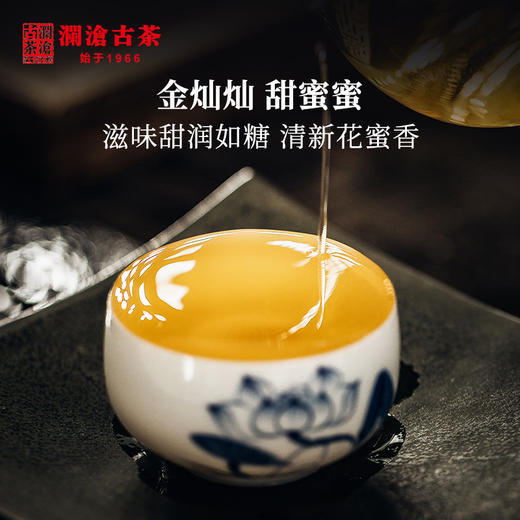 【双11预售】澜沧古茶2019年007普洱茶生茶饼茶生普七子饼茶叶357g 商品图2
